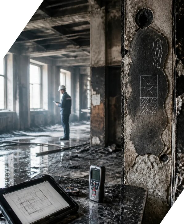 Обследование зданий после пожара в Ставрополе от 15576 р. | ЭкспертизаРоссия