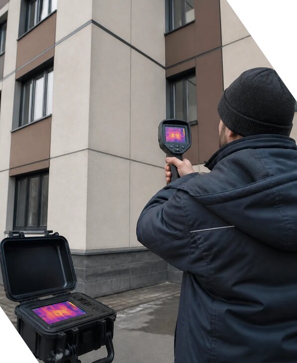 Тепловизионное обследование зданий и сооружений в Ставрополе
