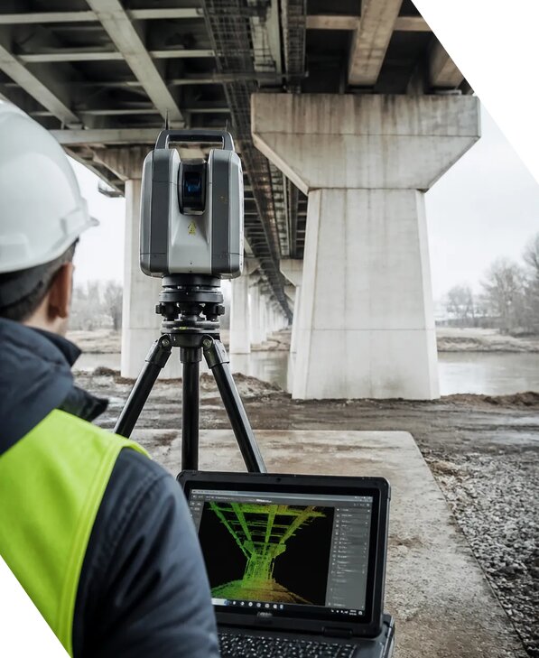 Лазерное сканирование мостов для обследования конструкций в Ставрополе